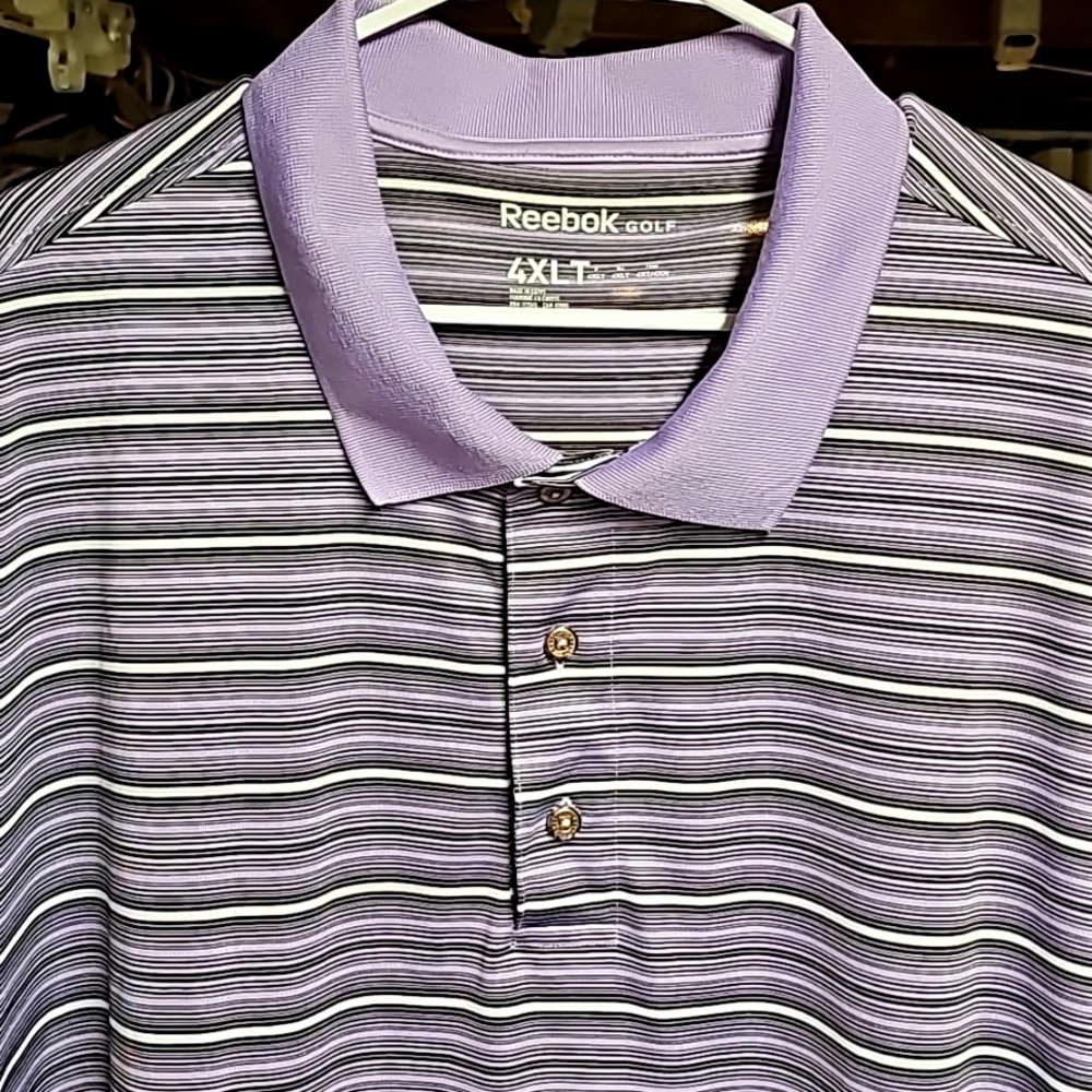 Mens reebok golf shirt